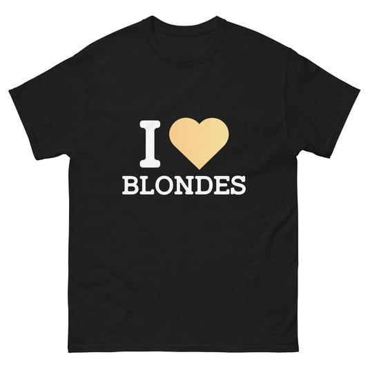 I Heart Blondes T-Shirt - Funny Shirts
