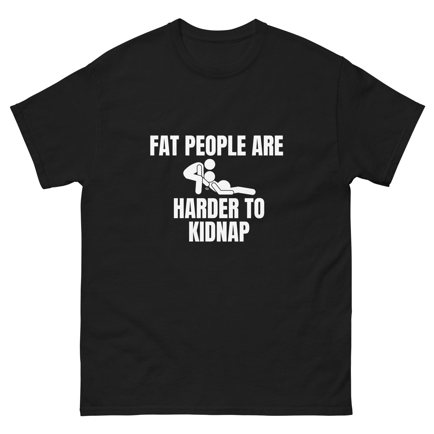 Fat People T-Shirt - Funny Shirts