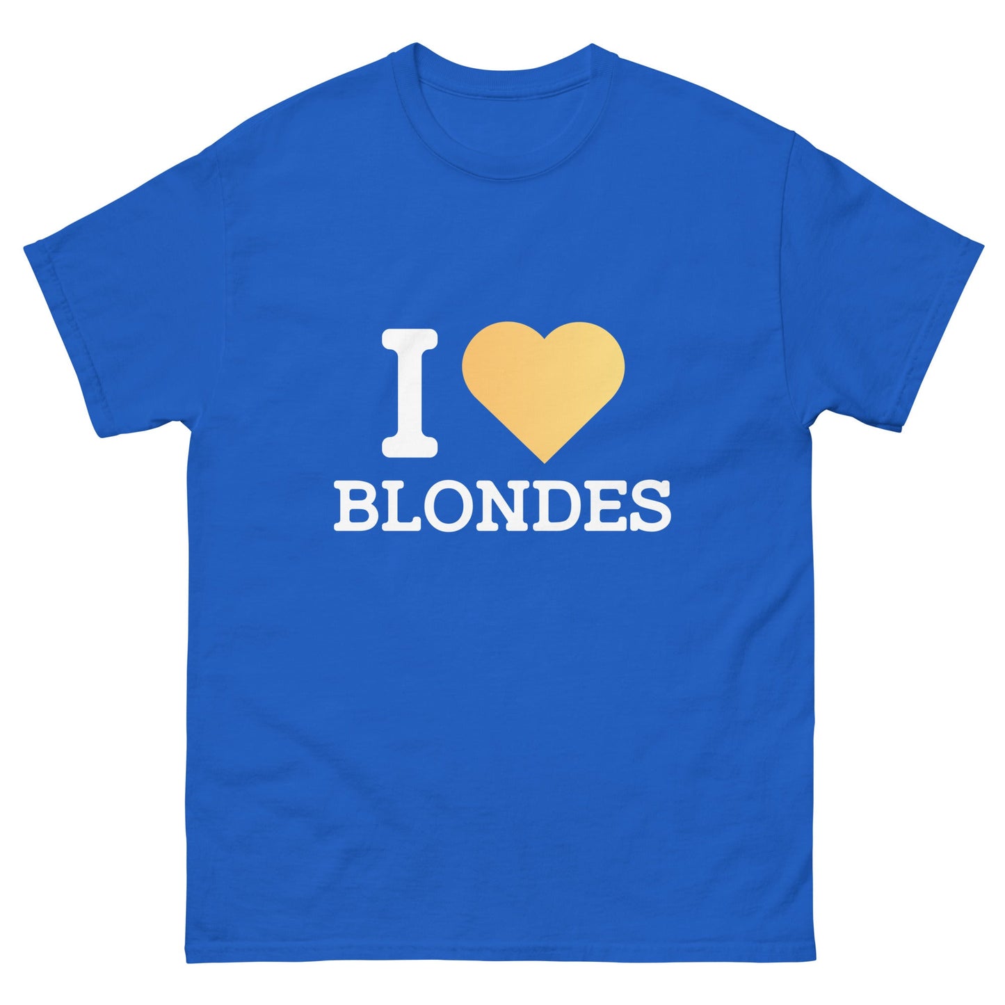 I Heart Blondes T-Shirt - Funny Shirts
