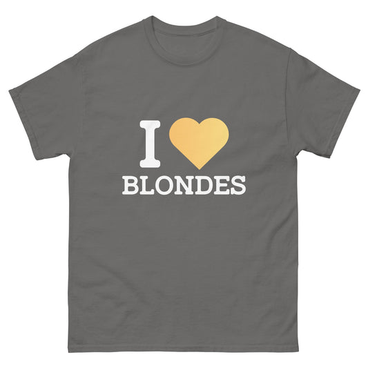 I Heart Blondes T-Shirt - Funny Shirts