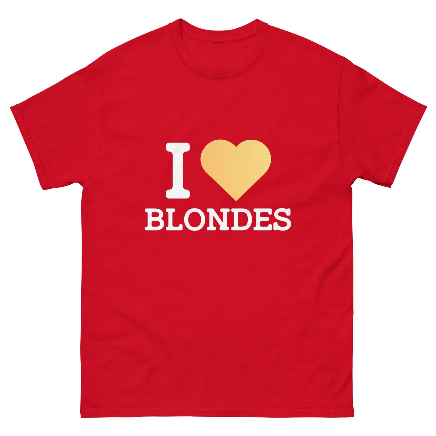 I Heart Blondes T-Shirt - Funny Shirts