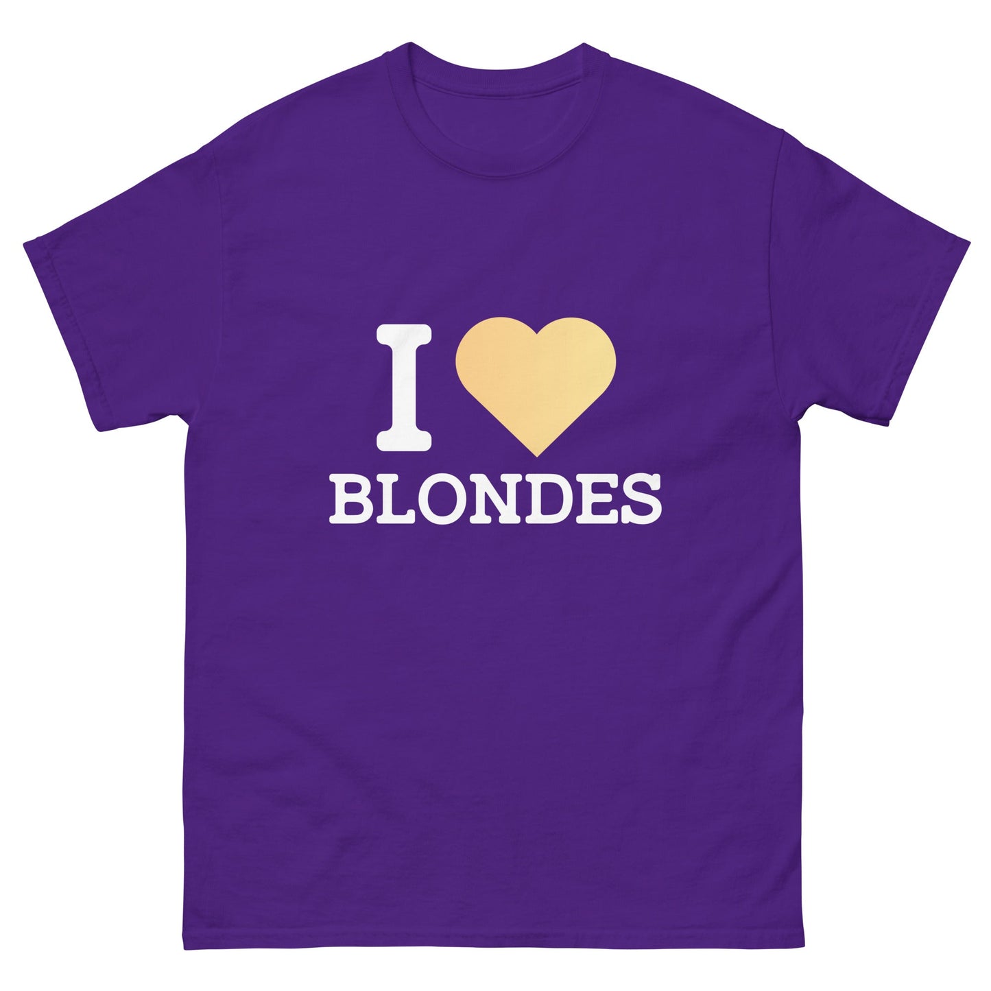 I Heart Blondes T-Shirt - Funny Shirts