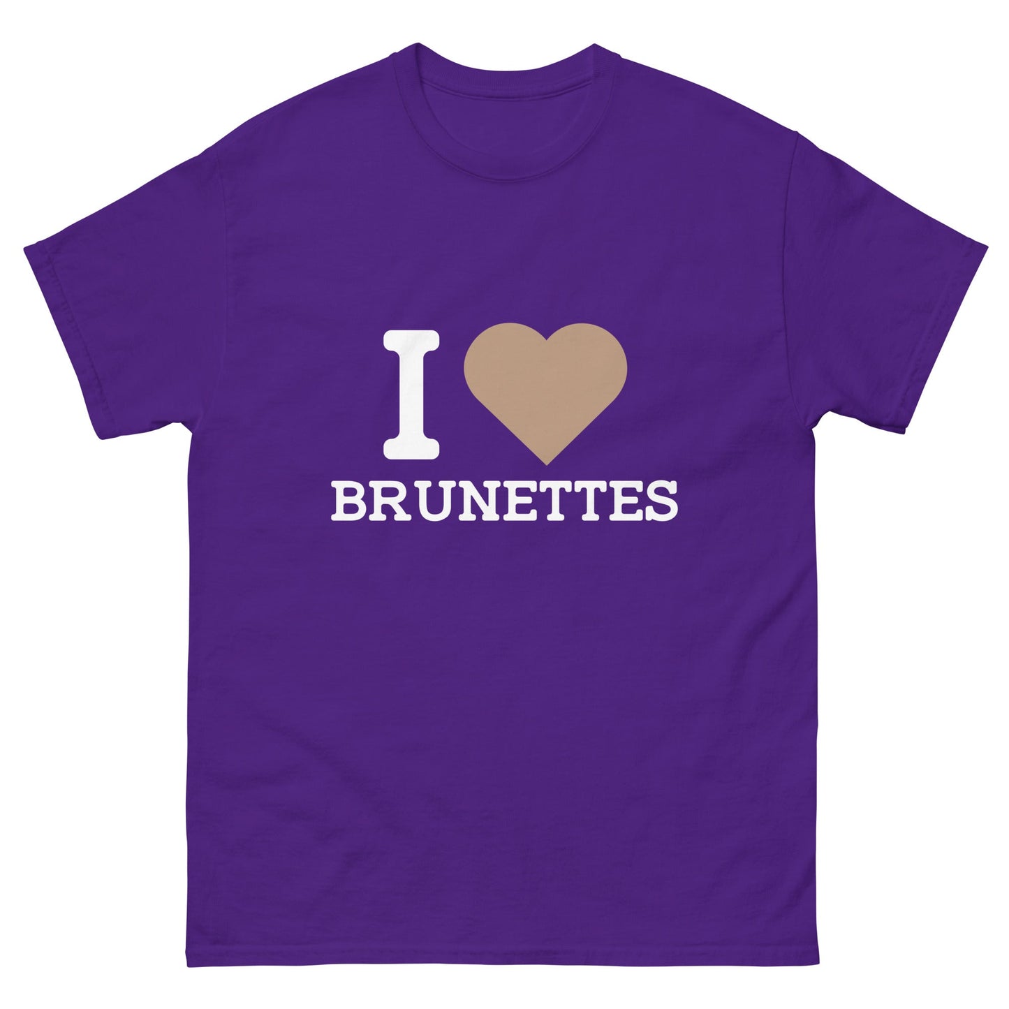 I Heart Brunettes T-Shirt - Funny Shirts