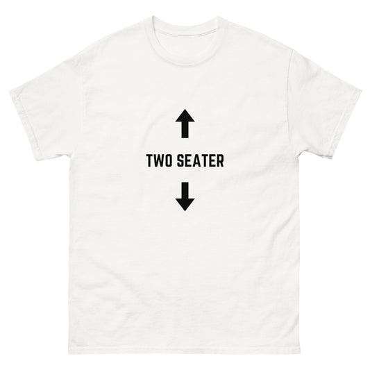 Two Seater T-Shirt (White Version)
