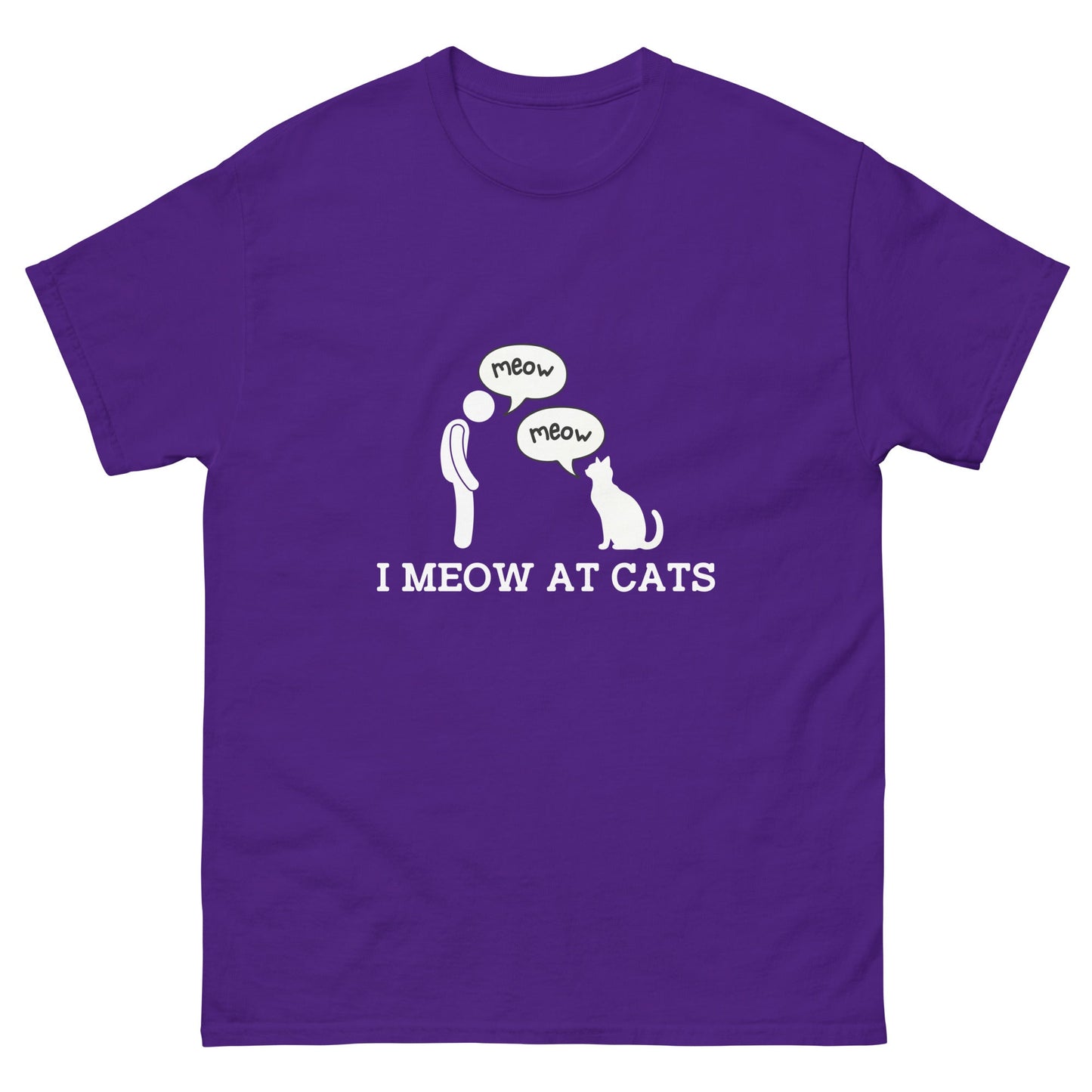 Meow at Cats T-Shirt - Funny Shirts