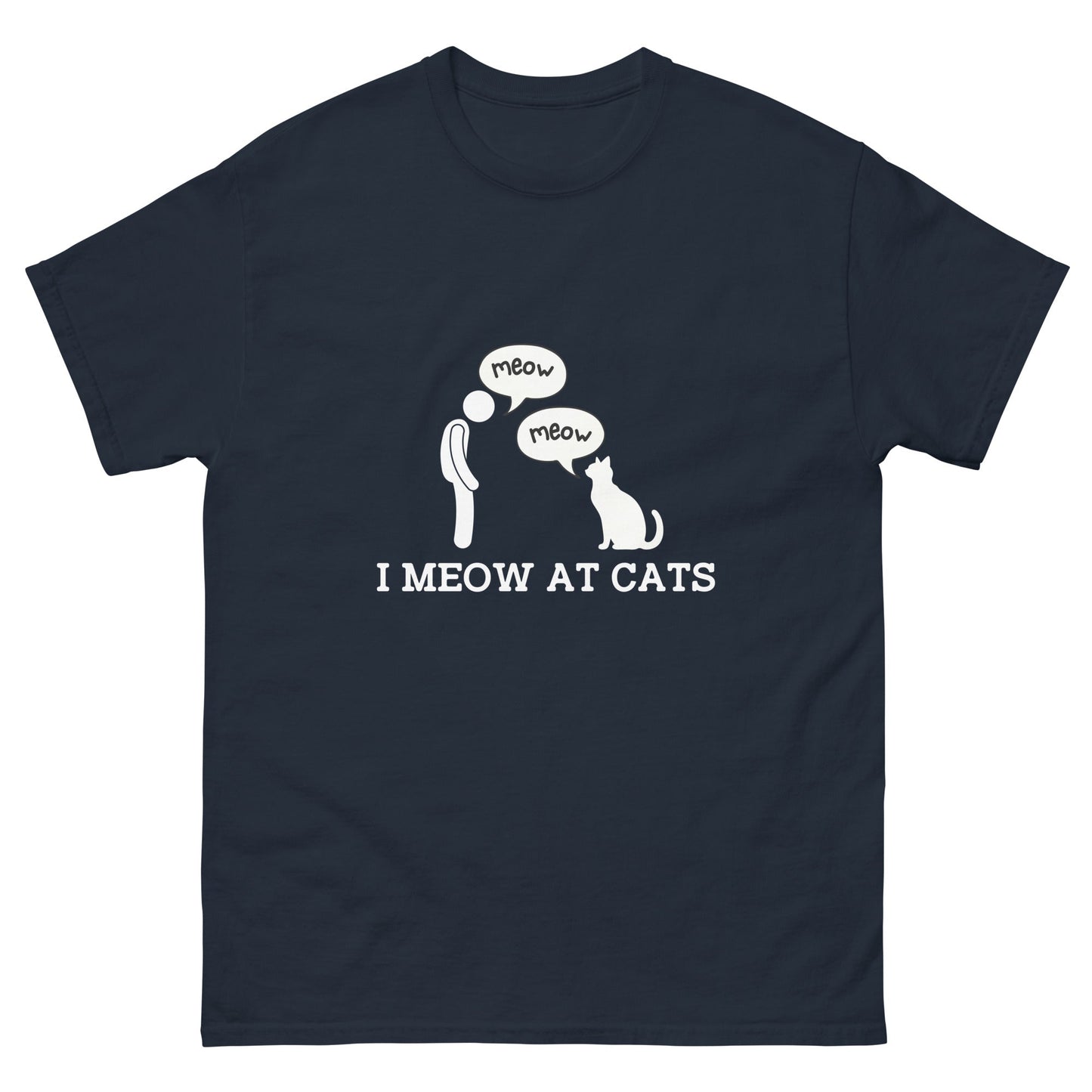 Meow at Cats T-Shirt - Funny Shirts