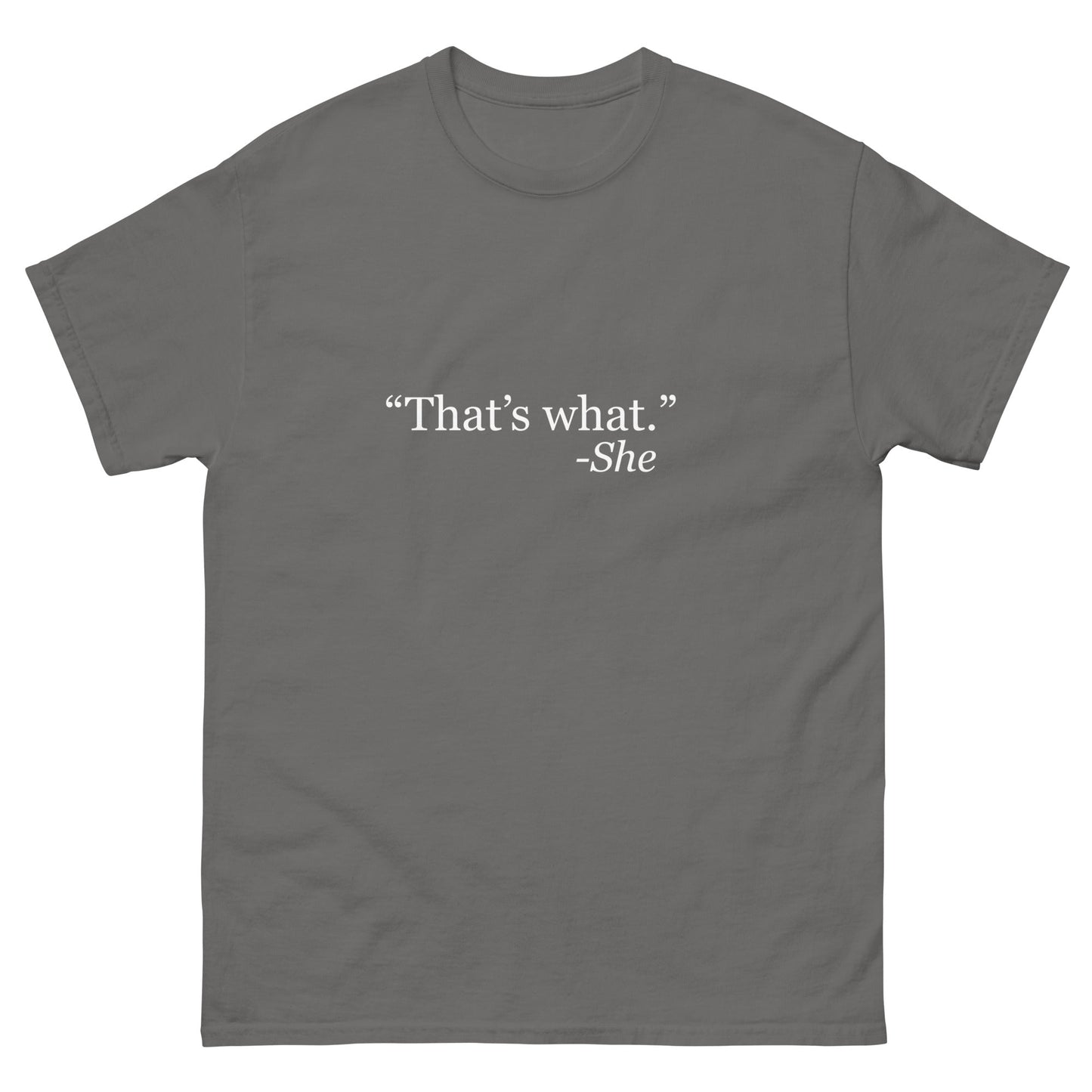 What She Said T-Shirt - Funny Shirts