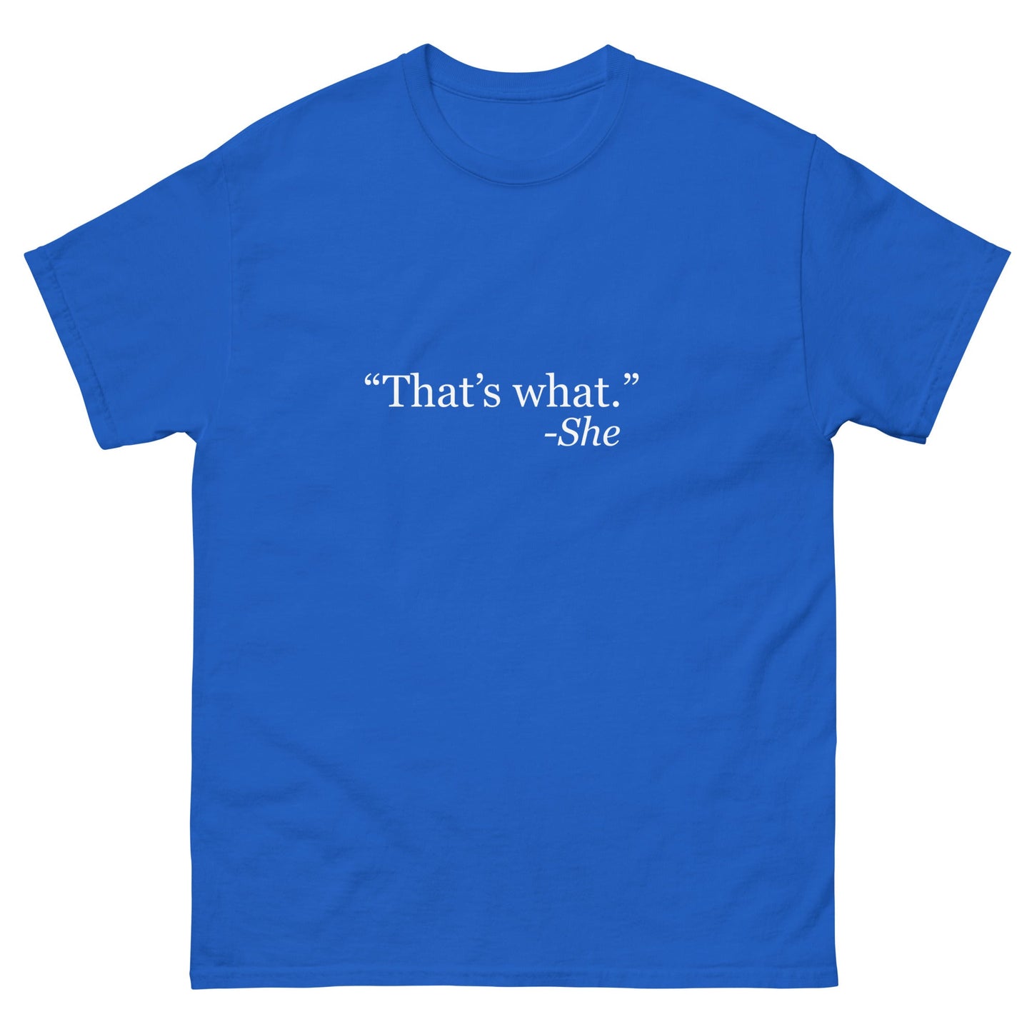What She Said T-Shirt - Funny Shirts